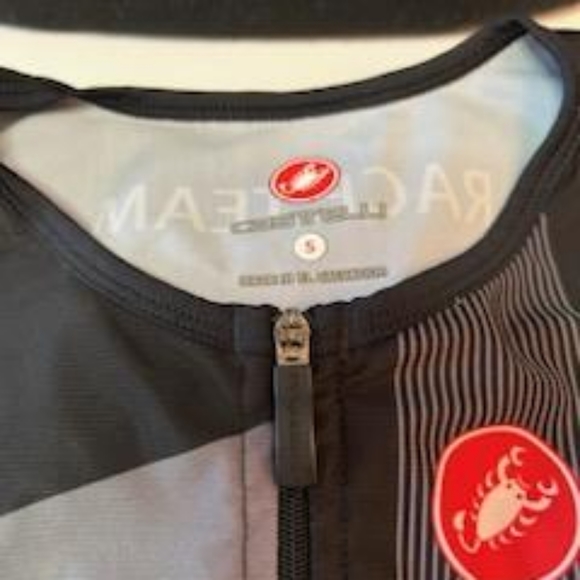 Castelli Triathlon Top Black & Gray Size Small - Picture 4 of 12